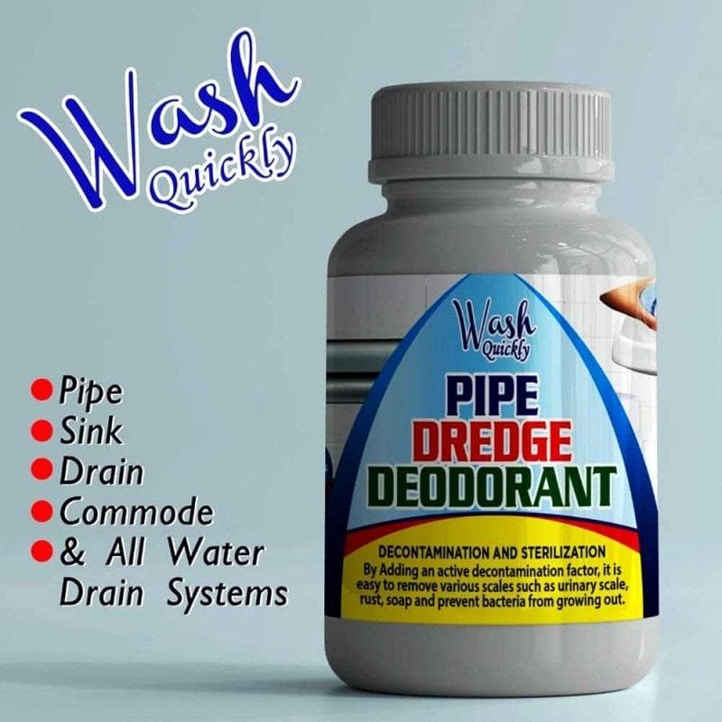 Wash Quickly Pipe Dredge Deodorant for Pipes & Drains